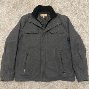 Y2K Michael Kors Wool Field Coat | Gray | Size Medium